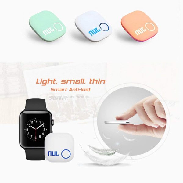 Decdeal BT Anti-Lost Tracker, GPS Smart Tag Wireless Alarm Locator for Kids, Phone, Key, Wallet,Luggage,Pets, GPS Tracker Device for iOS/Android(3 Color)